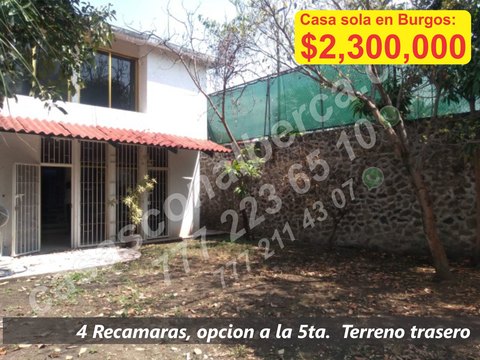 Venta de Casa en Temixco Morelos (BURGOS CUERNAVACA) | Melrom 714973